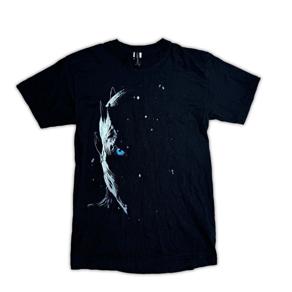 Game of Thrones Night King White Walkers T Shirt Men M Official GOT Crewneck SS